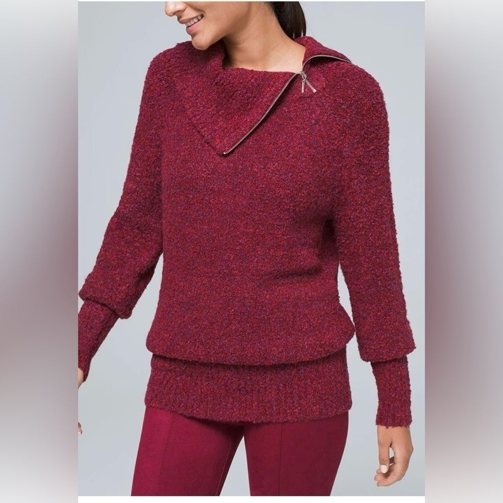 White House Black Market Funnel Neck Tunic Sweater size XS